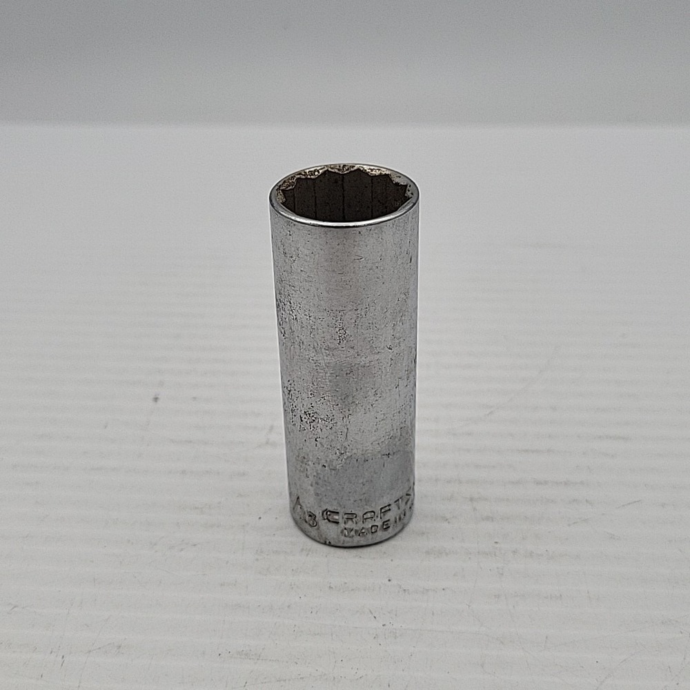 Craftsman 11/16" USA 3/8" Drive Deep 12 Point -VV- Series 43316 Socket